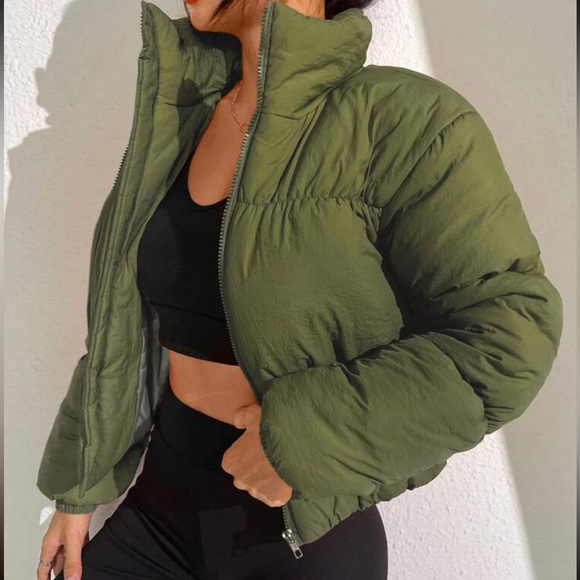 Cozy zip up puffer jacket - Picture 2 of 5
